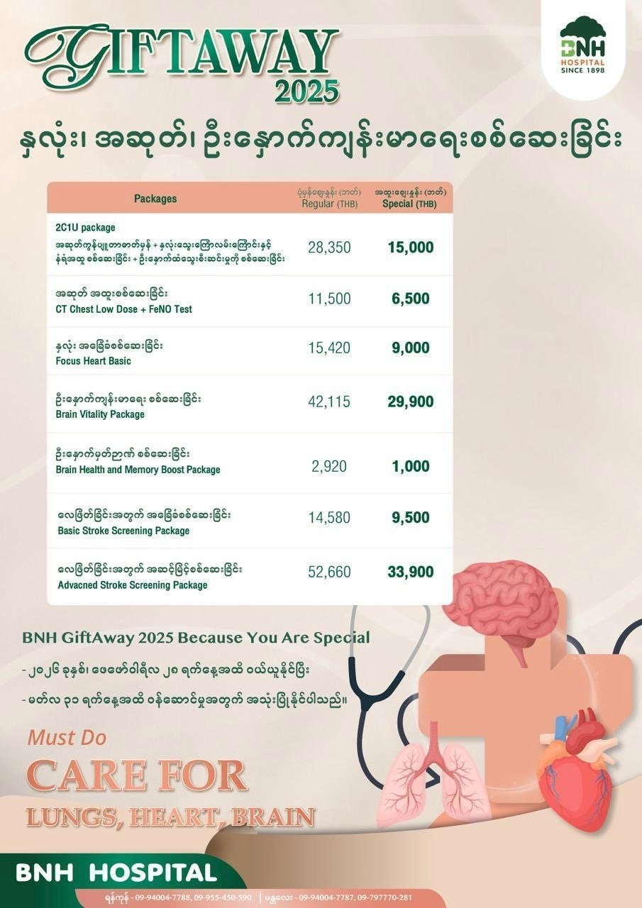 Brain, Heart & Chest — BNH Hospital