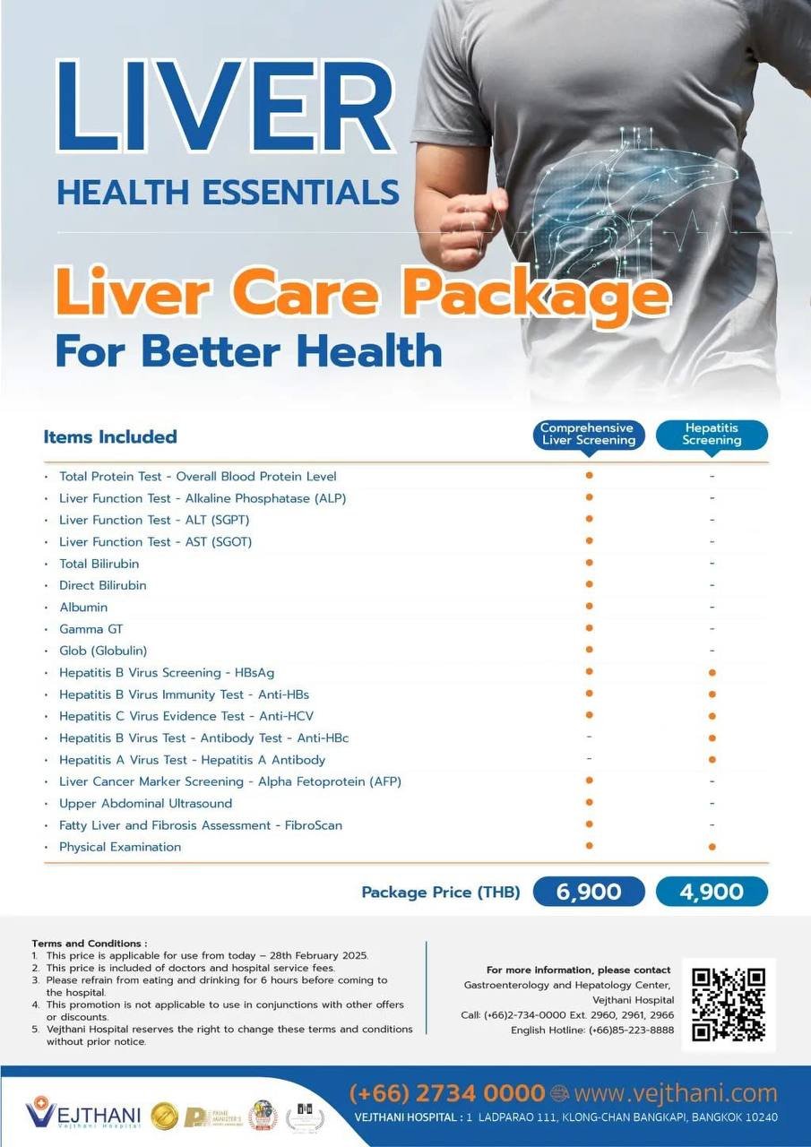 Liver Care — Vejthani Hospital