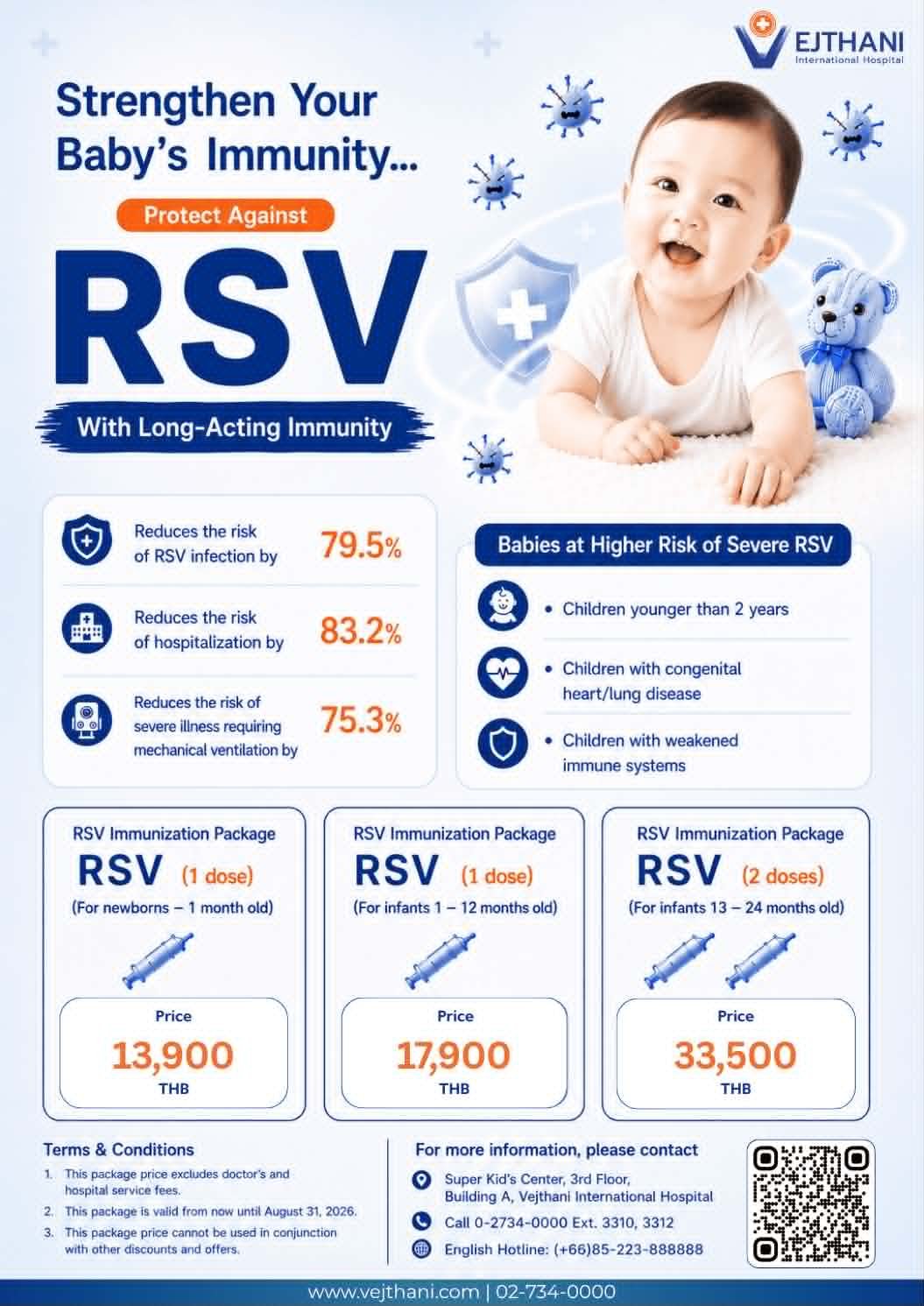 Baby RSV — Vejthani Hospital